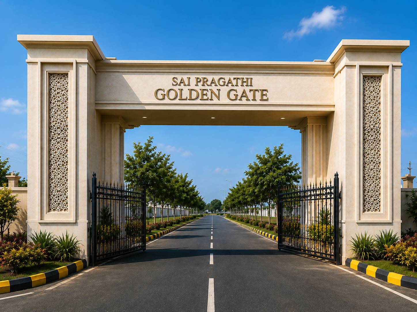 Golden Gate entrance arch